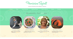 Desktop Screenshot of femininespirit.com.au